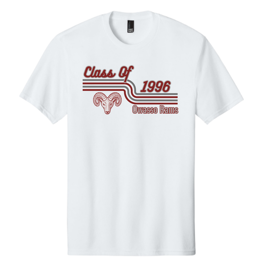 Rams '96 - Heathered Cardinal, White, Heathered Charcoal